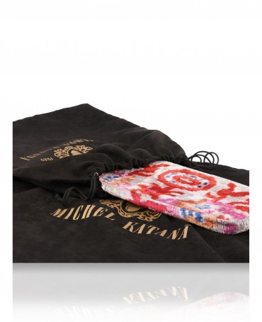 Шелковый (Бахмаль) Клатч-конверт-папка-косметичка (S) TURMERIC MISTERIUM! THINY_TURMERIC MISTERIUM!